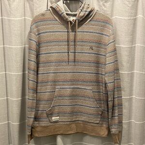 Quiksilver Multicolor Striped Hoodie